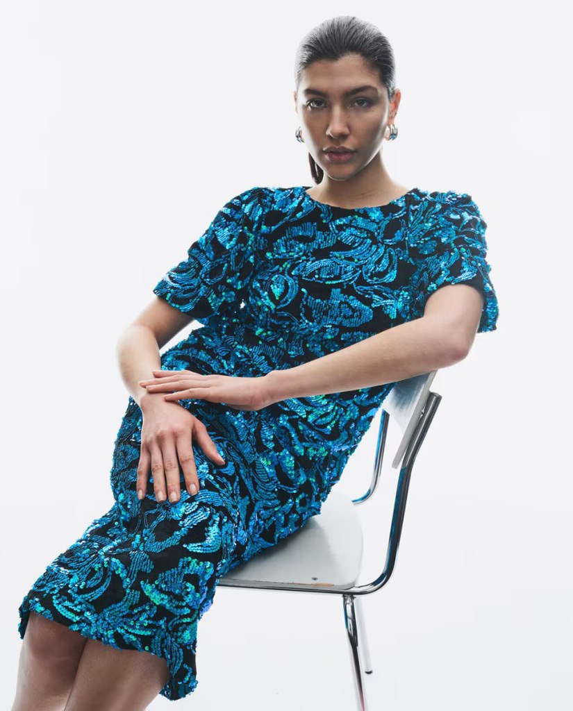 Vestido lentejuelas de Yas