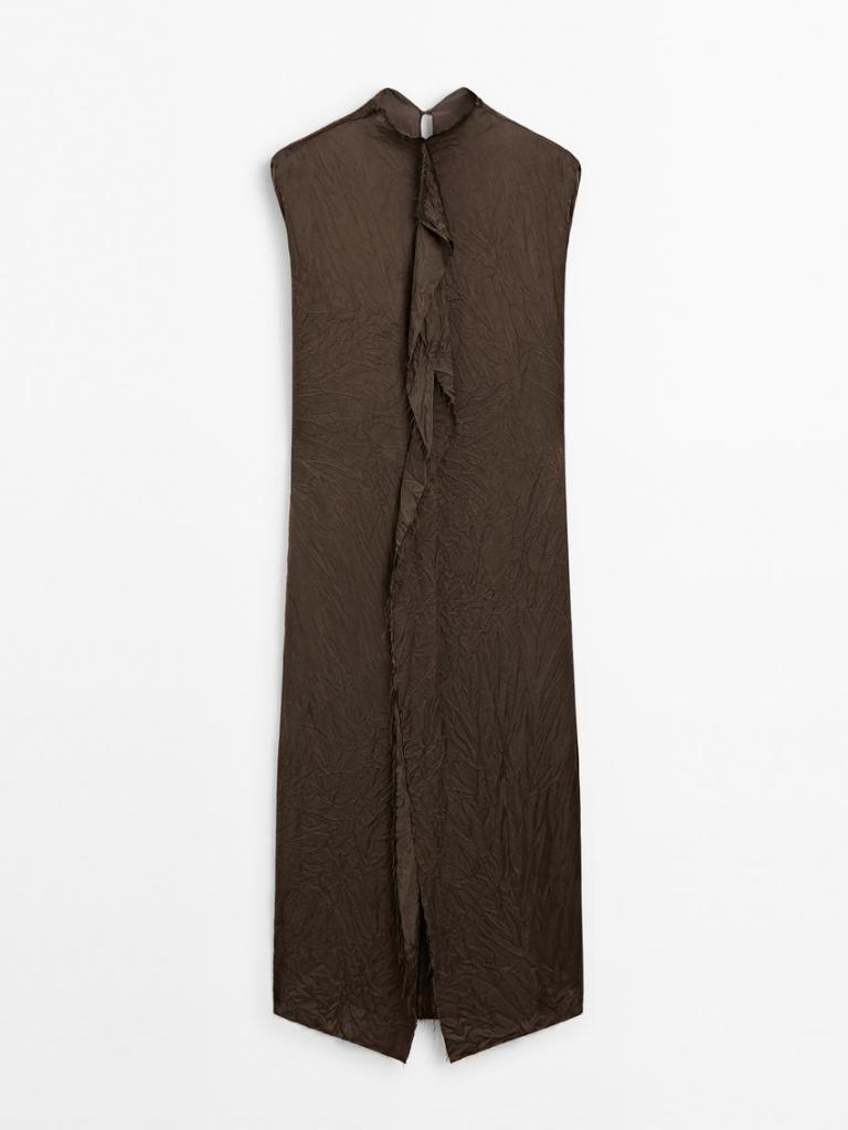 Vestido volante de Massimo Dutti