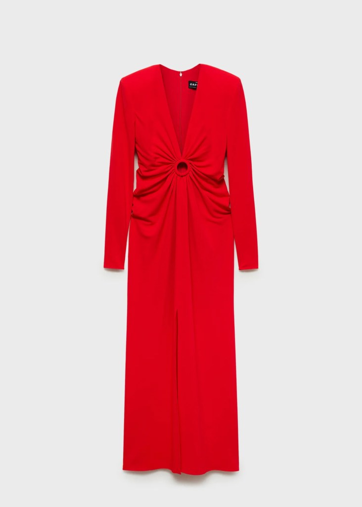 Vestido cut out de Mango