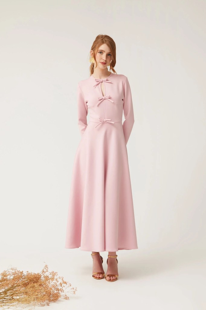 Vestido rosa de Coosy