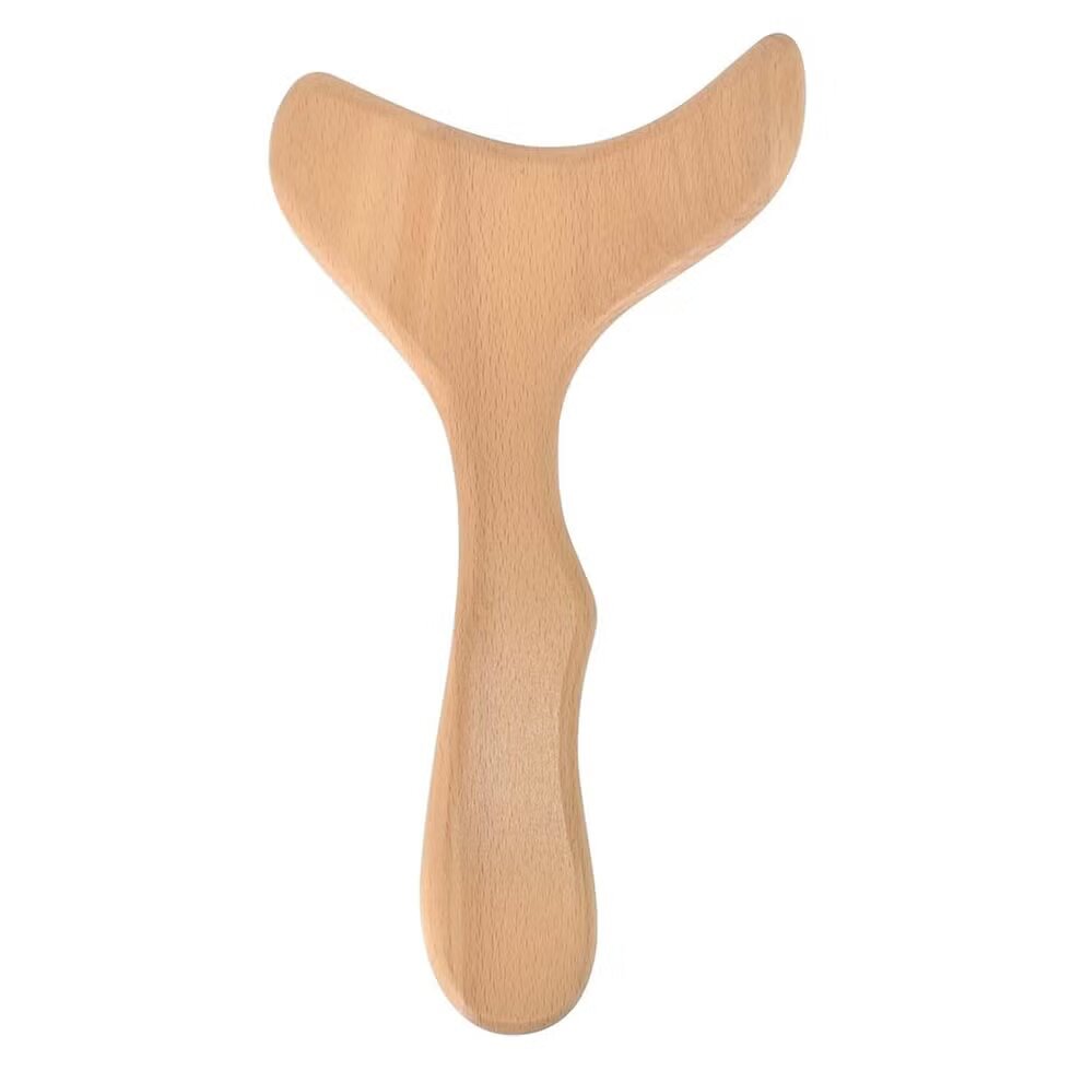 Dearbag El gua sha con cuerpo de madera de haya