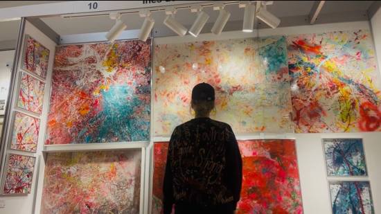 Inés de la Calzada: "El arte no muere en una pared, es un movimiento de 360 grados"