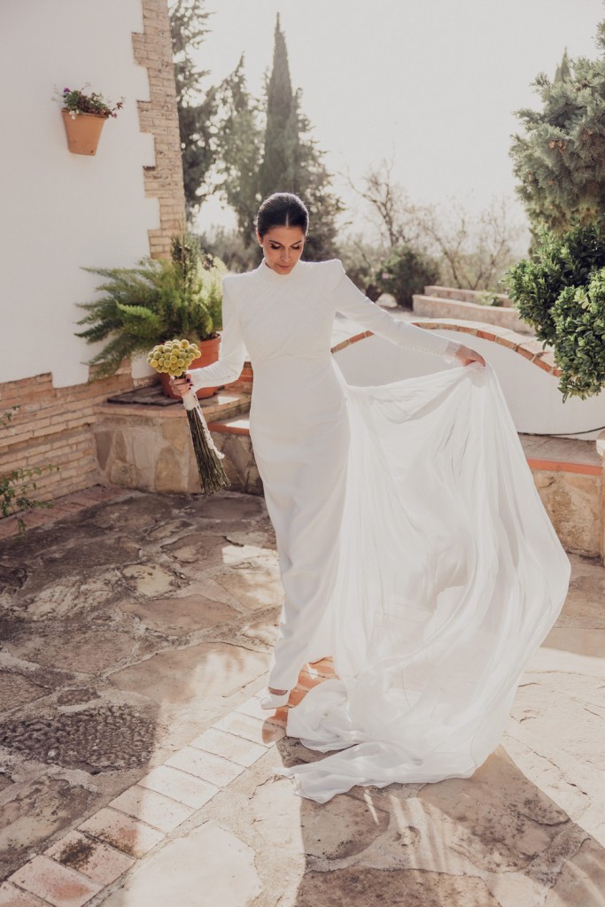 Vestido de novia Lorena Formoso -Imagen: José Kesada