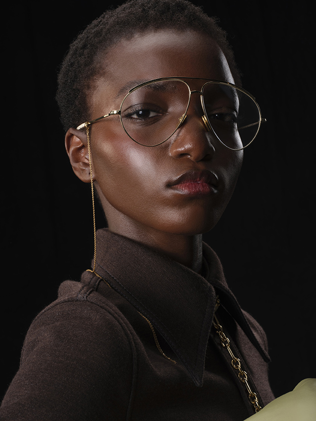 Maquillaje del desfile Otoño-Invierno 2025 de Gucci