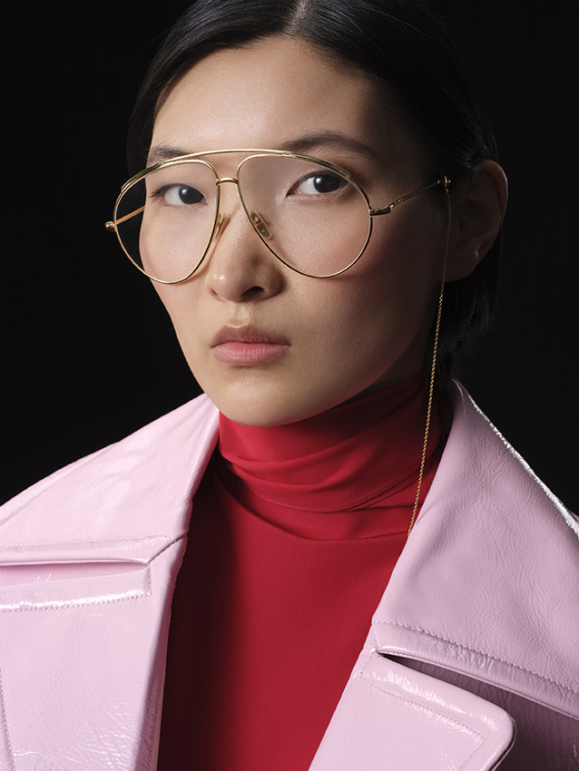 Maquillaje del desfile Otoño-Invierno 2025 de Gucci