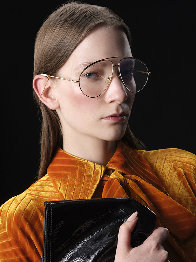 Maquillaje del desfile Otoño-Invierno 2025 de Gucci