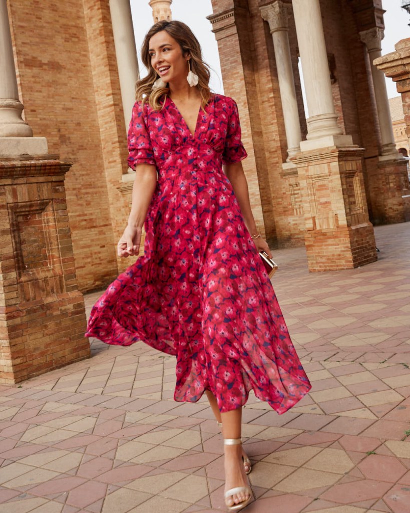 Vestido de flores de Polin et Moi
