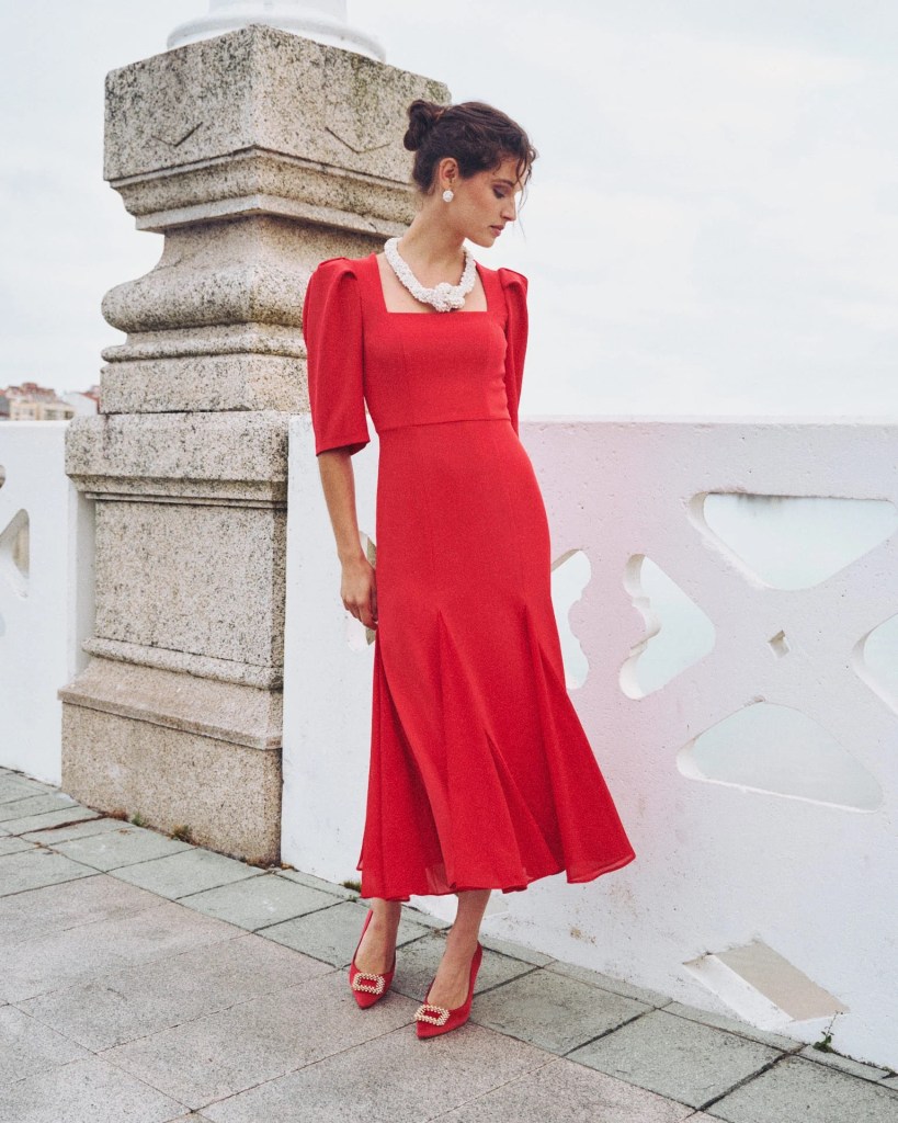 Vestido midi de Miphai
