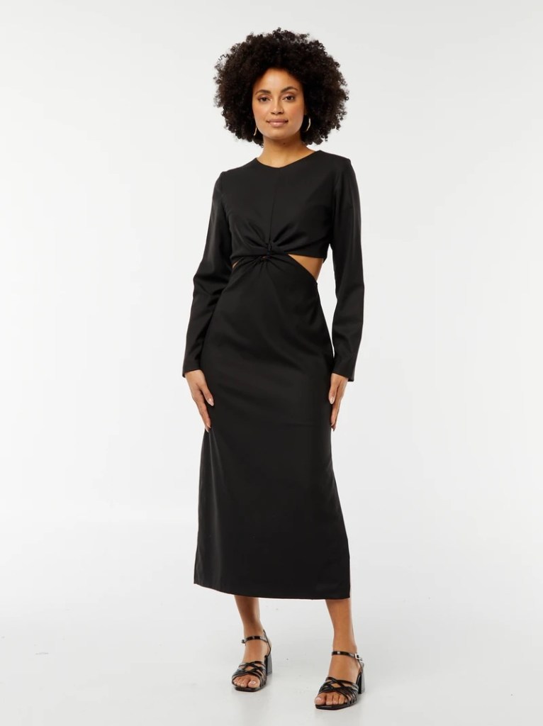 Vestido cut out de Kiabi