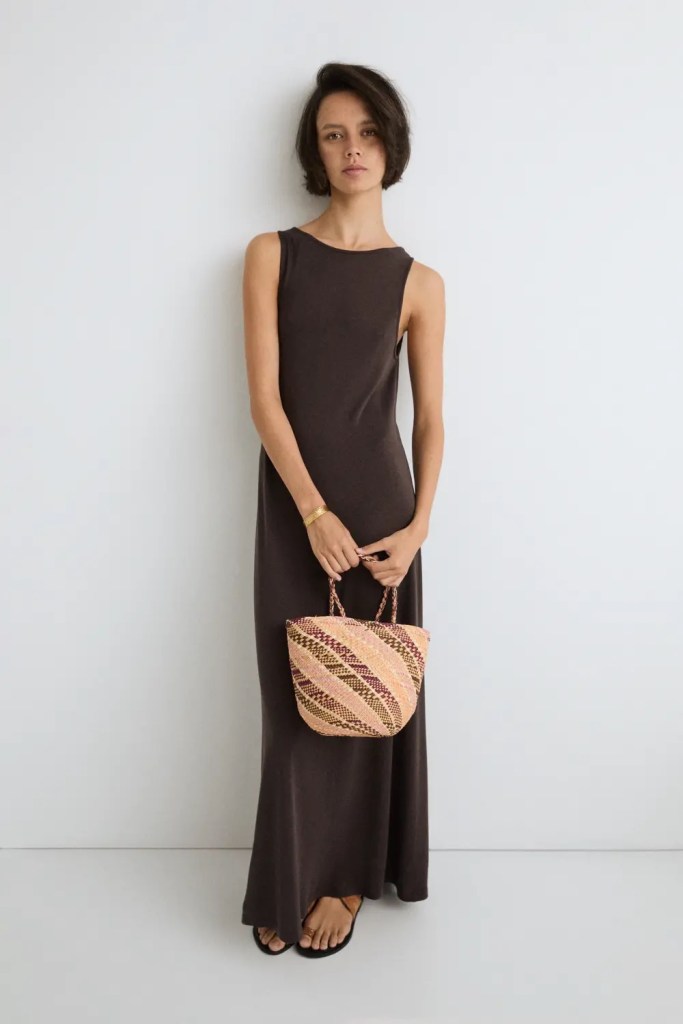 Vestido marrón de eseOese