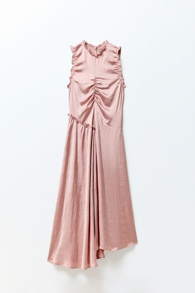 Vestido satinado de Sfera