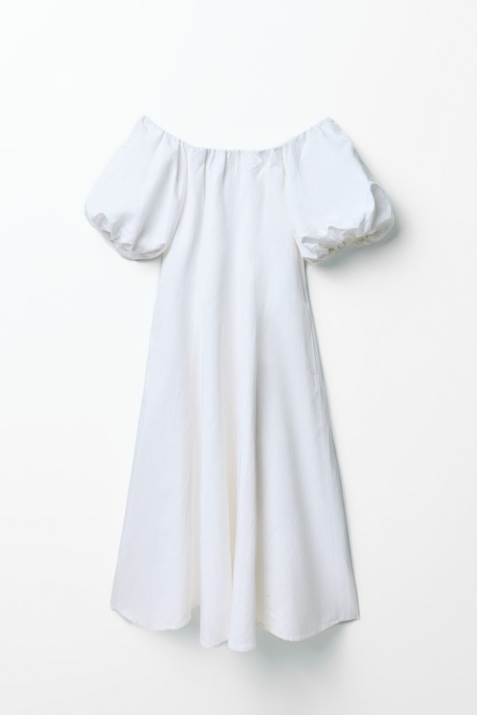 Vestido blanco de Sfera