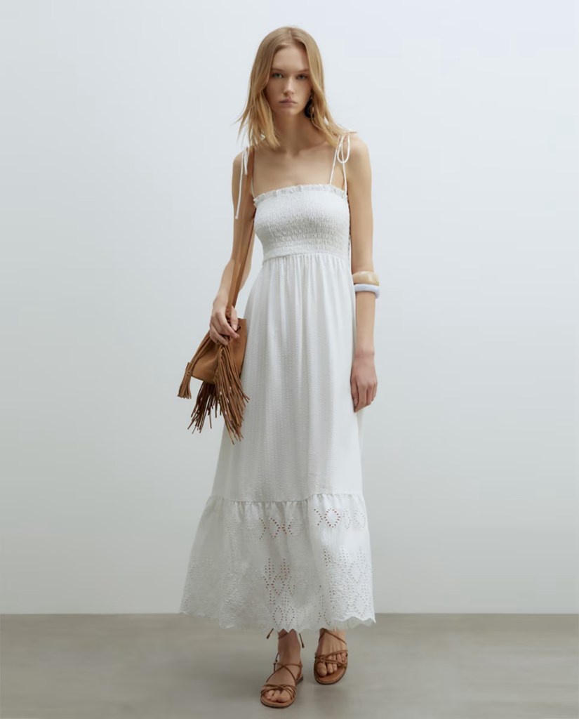 Vestido blanco de Sfera
