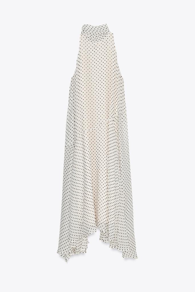 Vestido de lunares de Zara