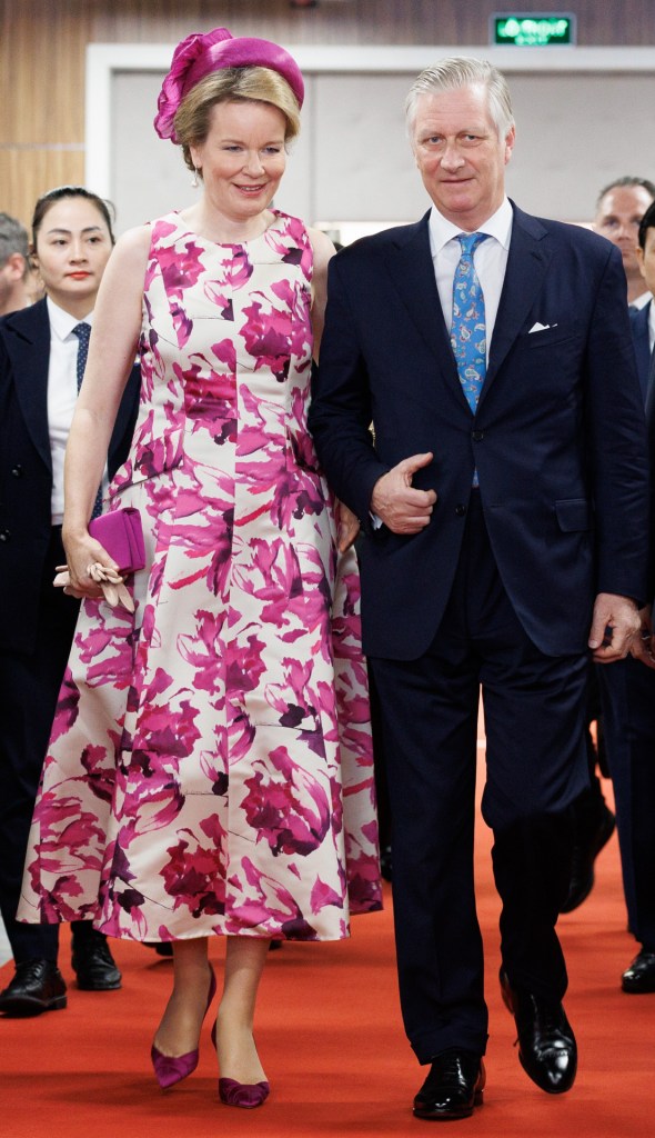 El vestido de Matilde de Bélgica en su visita a Vietnam - GTRES