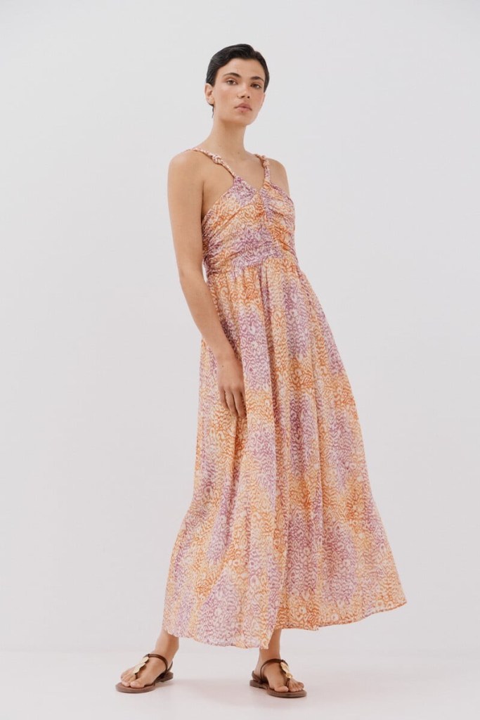 Vestido halter de Cortefiel