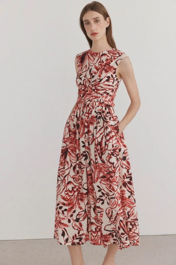 Vestido estampado de Pedro del Hierro