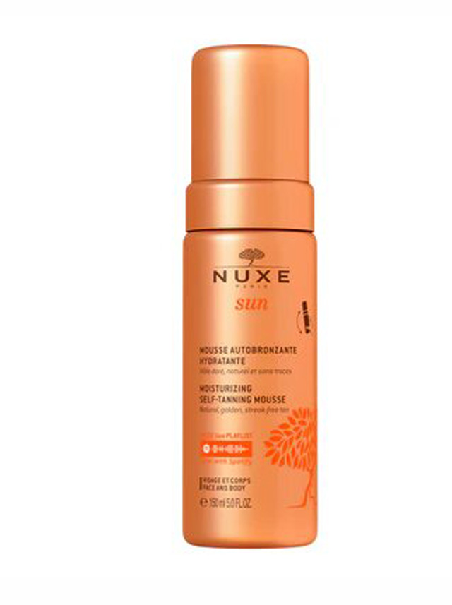 Espuma autobronceadora de Nuxe