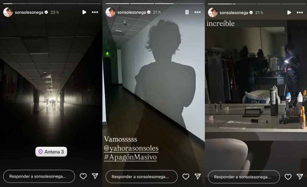 Sonsoles Ónega contó cómo fue grabar su programa de televisión sin luz