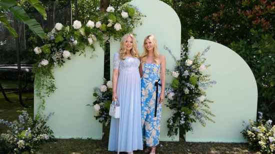Tiffany e Ivanka Trump en el baby shower