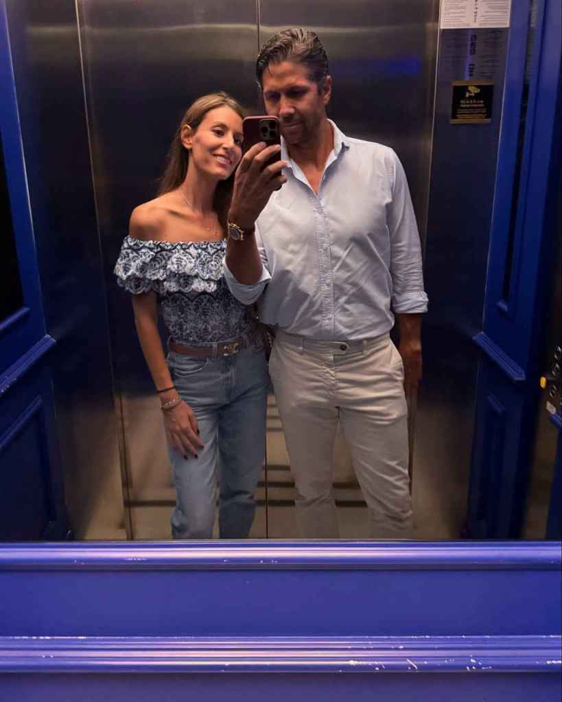 Ana Boyer posa junto a Fernando Verdasco