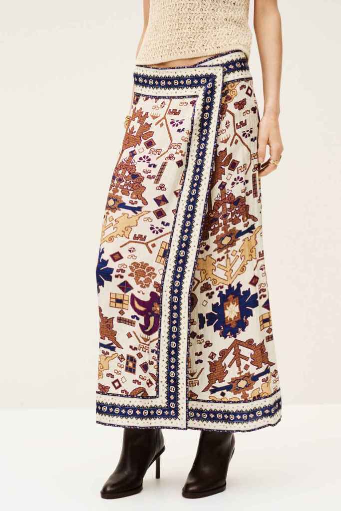 Falda boho pareo de ba&sh