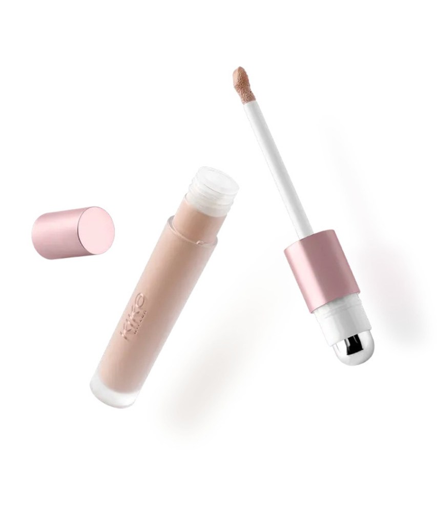 Corrector para el rostro y el contorno de los ojos con acabado luminoso de Kiko Milano (11,99 euros).
