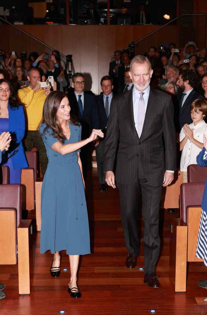 La reina Letizia y el rey Felipe VI en la 86ª edición de los Premios de la Asociación de la Prensa de Madrid