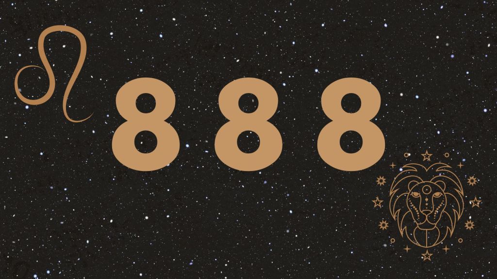 El 888 es un número angelical que te guía hacia la abundancia y el éxito, Leo