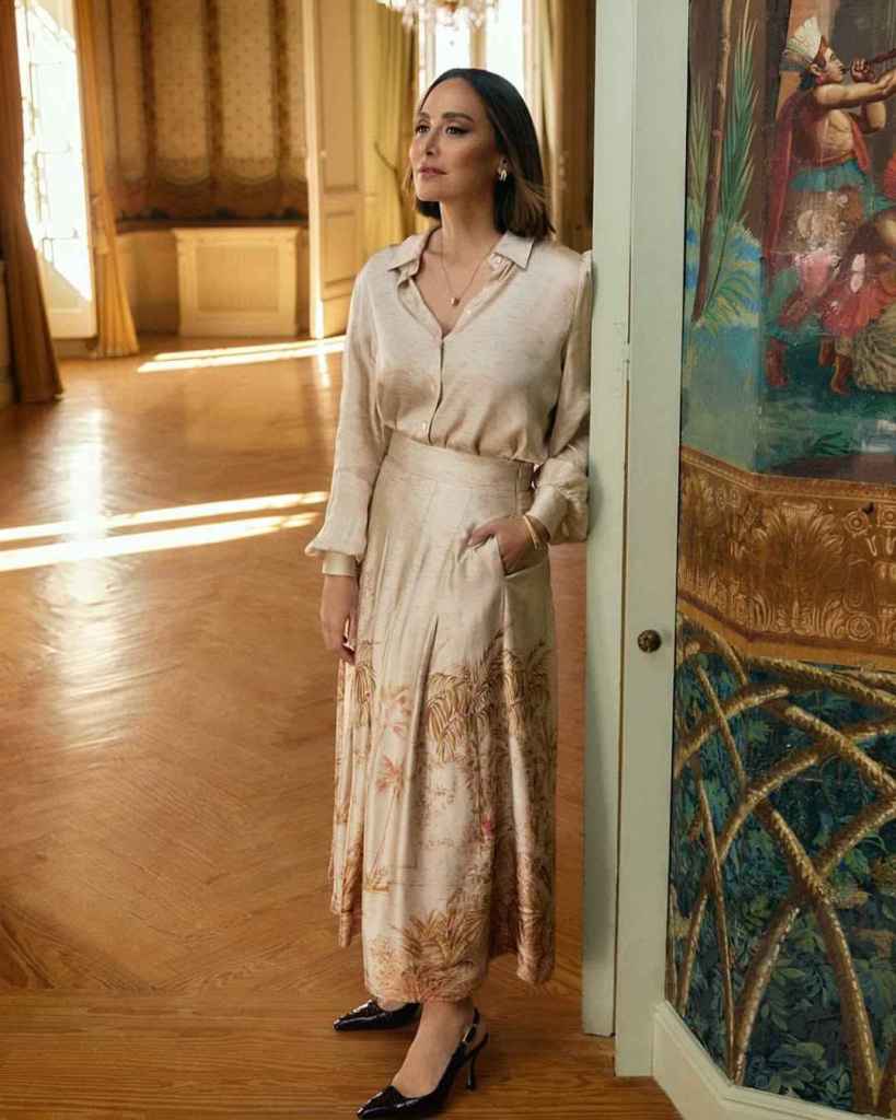 El conjunto de invitada de Tamara Falcó