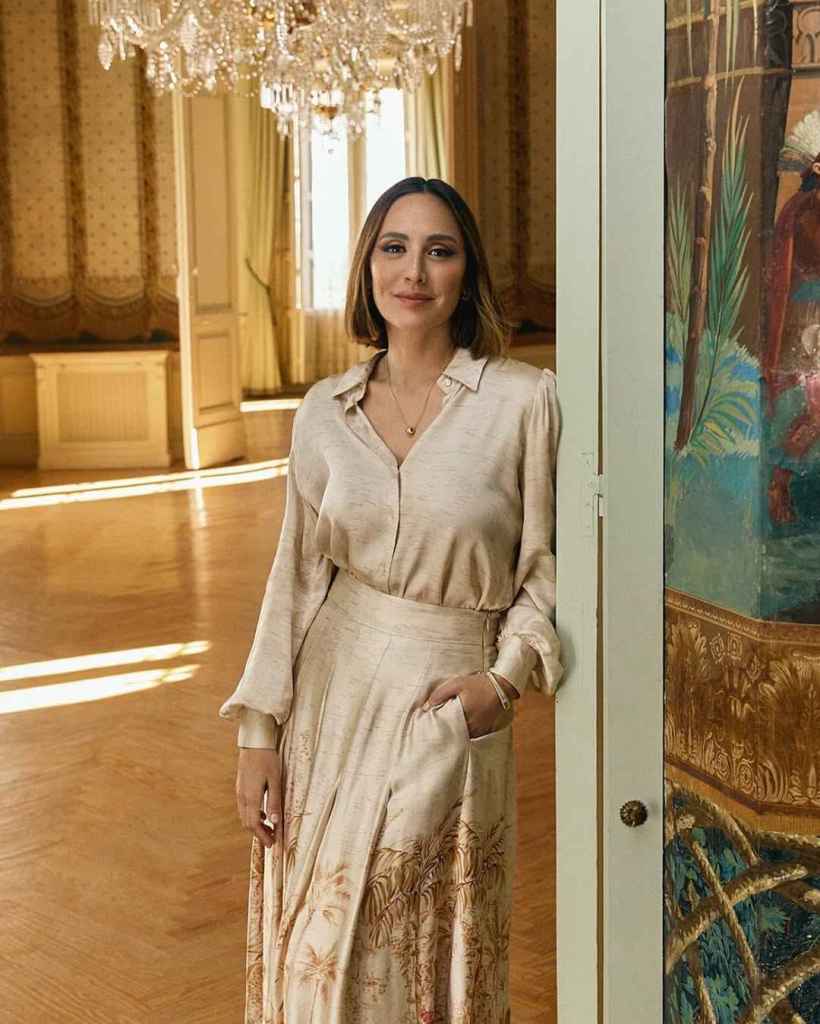 El conjunto de invitada de Tamara Falcó