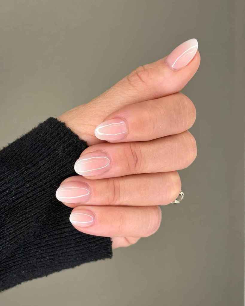 Una manicura 'baby boomer' bien hecha es realmente elegante 
