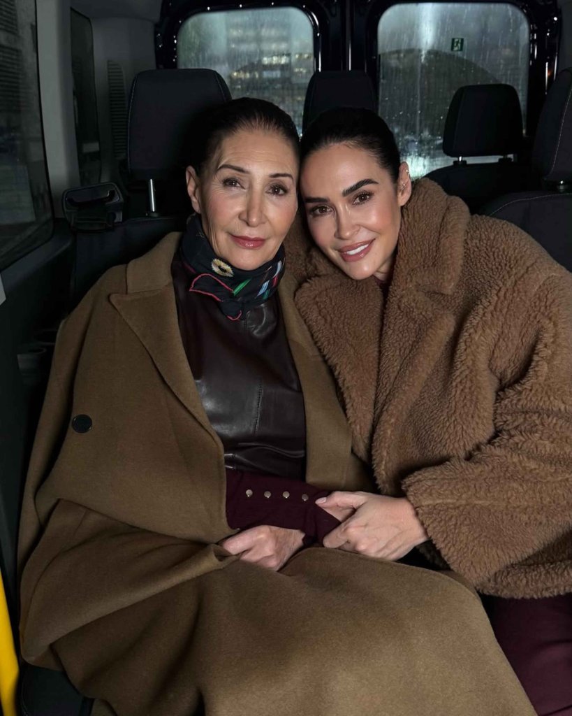 Vicky Martín Berrocal y su madre comparten secretos de maquillaje