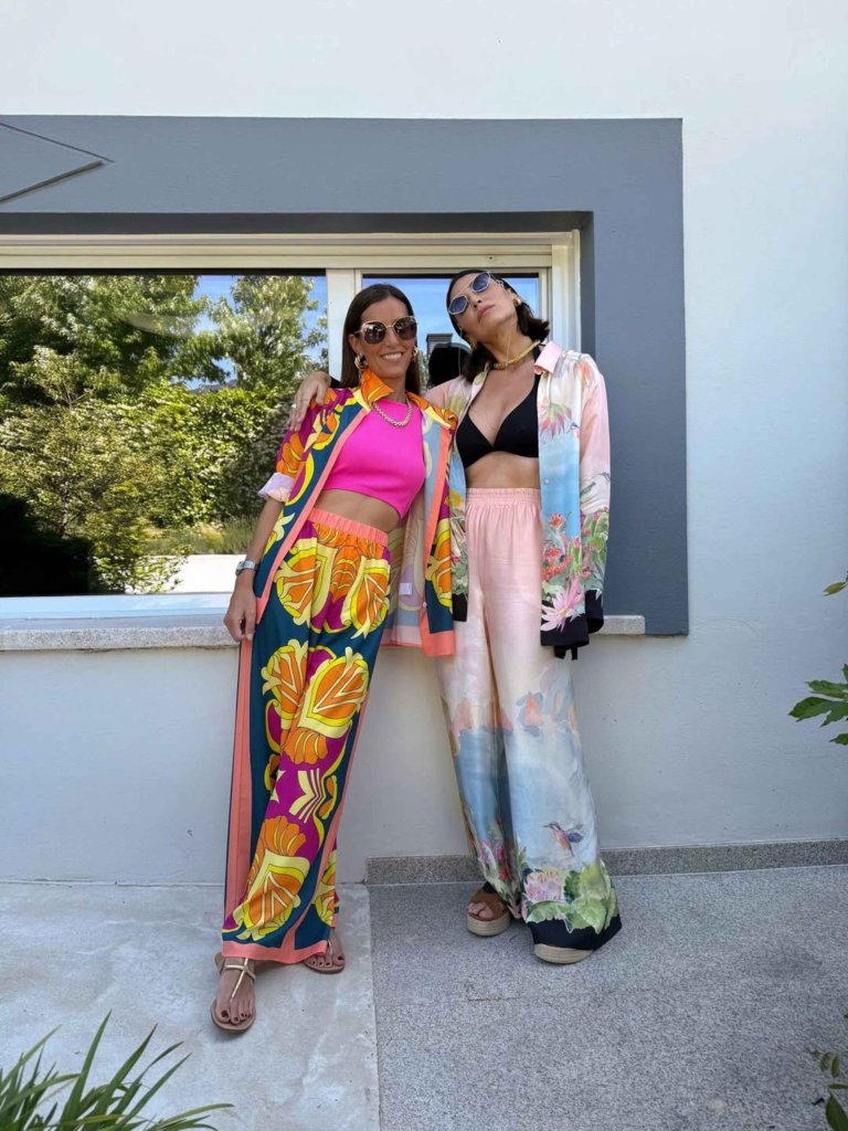 Ana Boyer y Tamara Falcó en la fiesta de cumpleaños de Iñigo Onieva