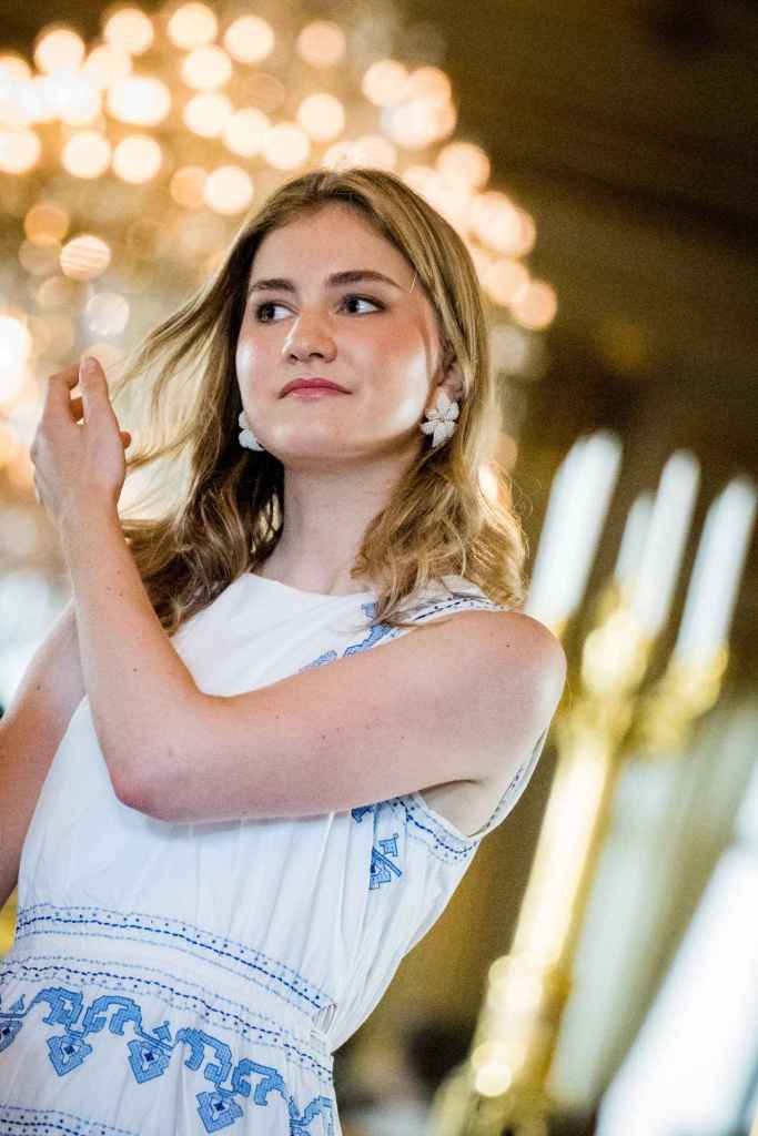 La princesa Elisabeth con su vestido de Zara de la temporada 2023