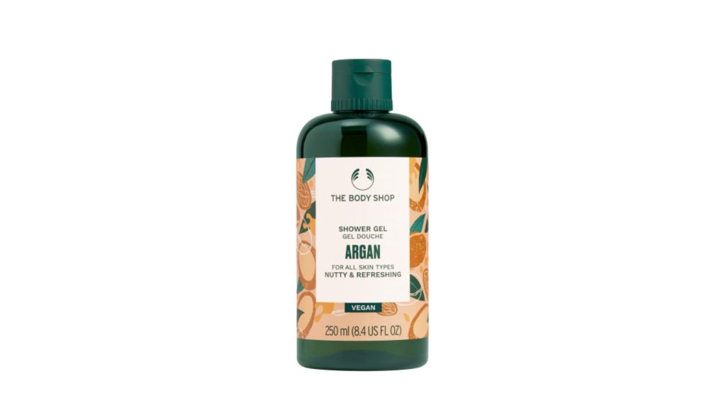Gel de ducha de argán de The Body Shop