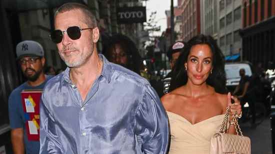 El último look de Inés de Ramón, novia de Brad Pitt, nos ha dejado boquiabiertas
