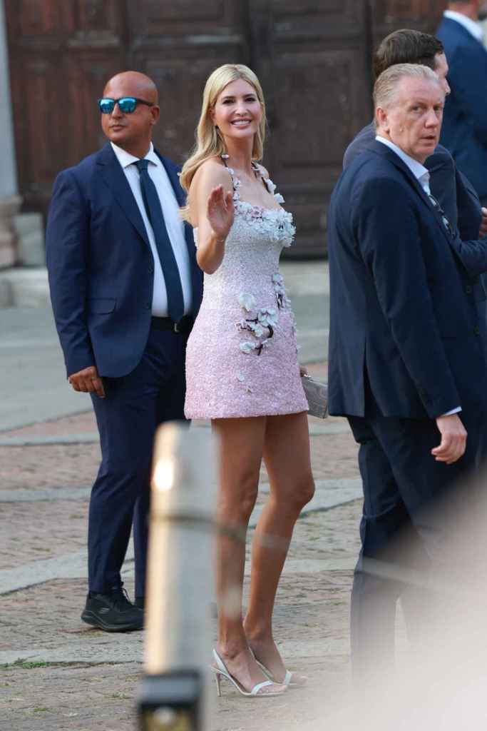 El look de Ivanka Trump para la preboda de Lauren Sánchez y Jeff Benzos