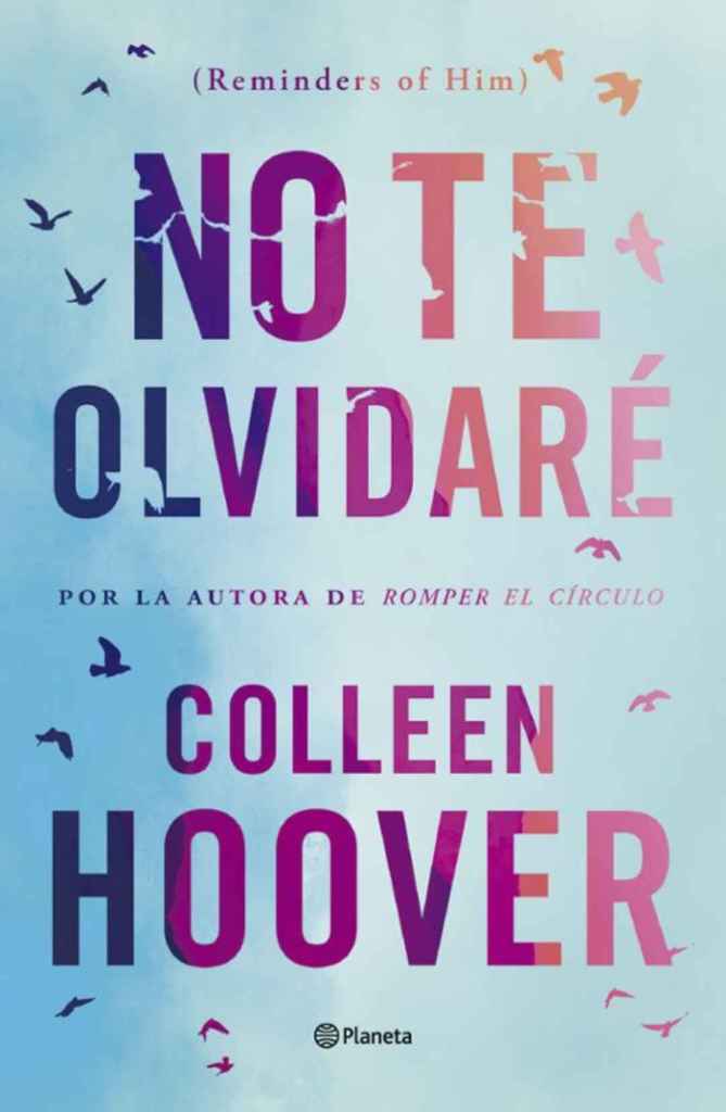 Portada de 'No te olvidaré', de Colleen Hoover