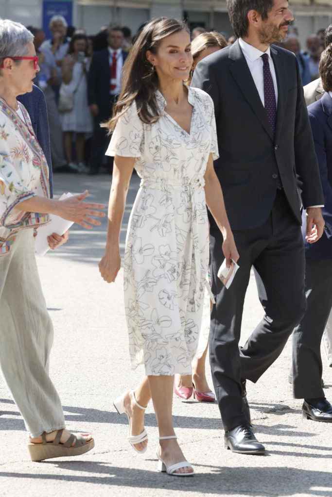 La reina Letizia en la Feria del Libro de Madrid