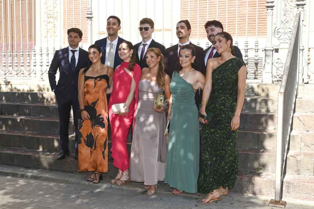 Invitadas a la boda de Fabián Ruiz y Rosa Pereira