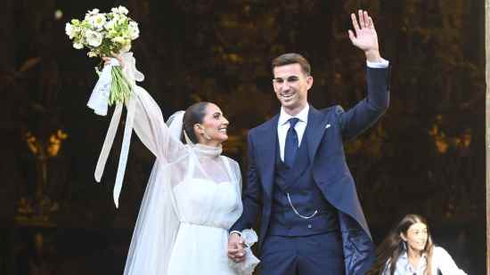La boda del futbolista Fabián Ruiz y Rosa Pereira (Foto: Gtres).