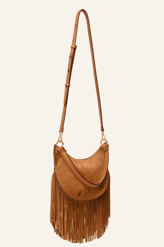 Bolso de flecos de ba&sh