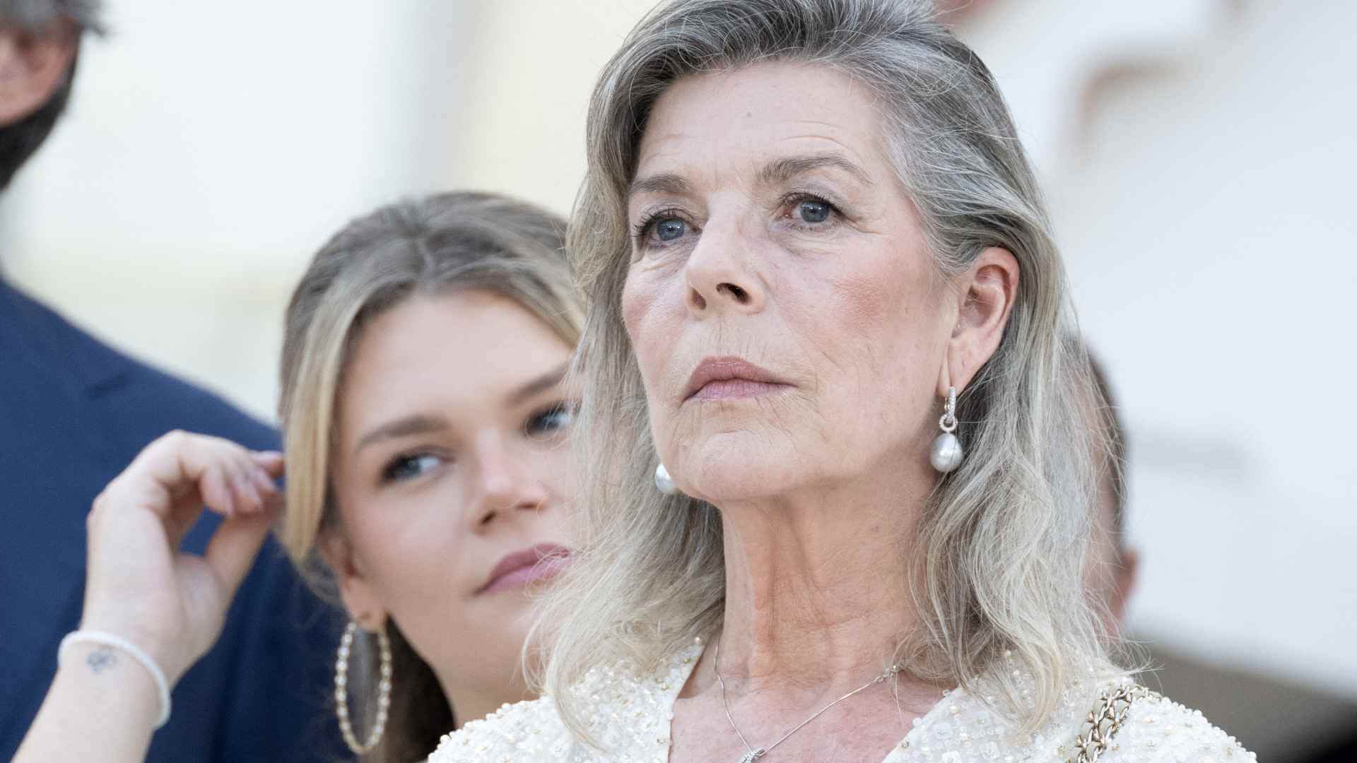 Carolina de Mónaco en la celebración del 20º aniversario de Alberto de Mónaco en el trono