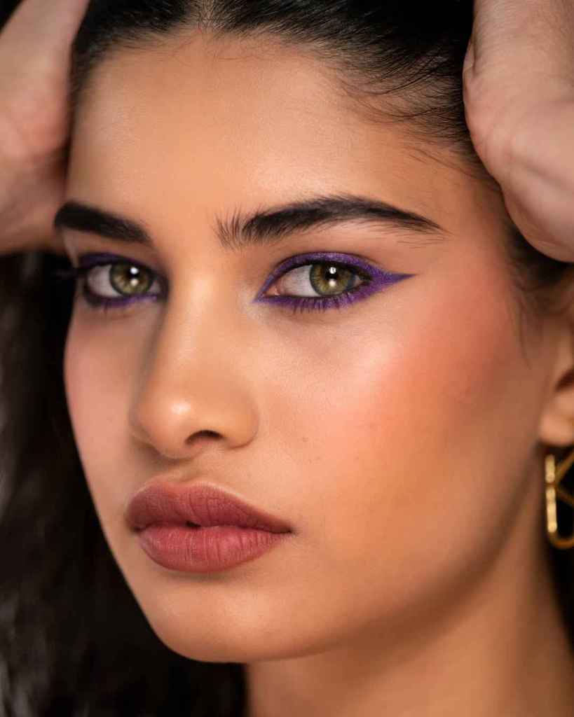 El eyeliner puede ser más o menos llamativo