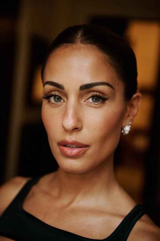 El look de Hiba Abouk para la alfombra roja del Festival de Venecia
