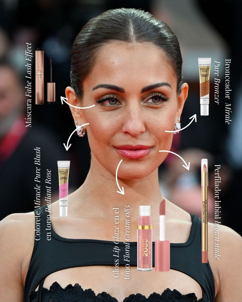 El look de Hiba Abouk para la alfombra roja del Festival de Venecia