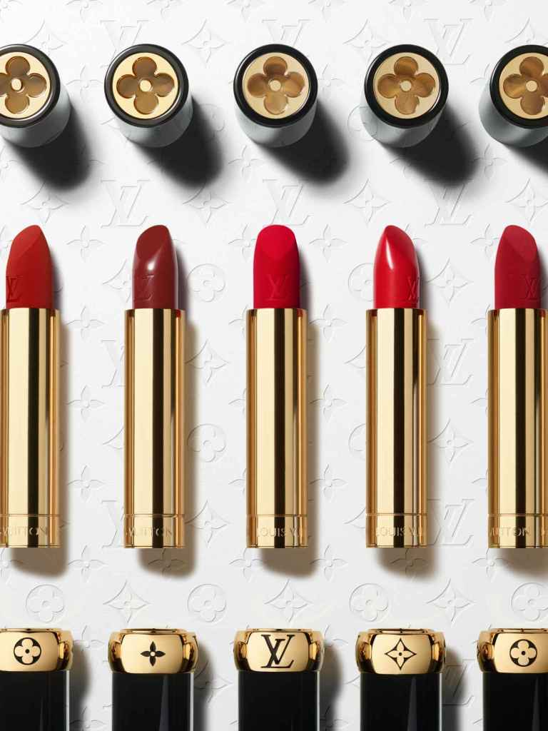 Las barras de labios de Louis Vuitton tienen un packaging realmente cuidado al detalle