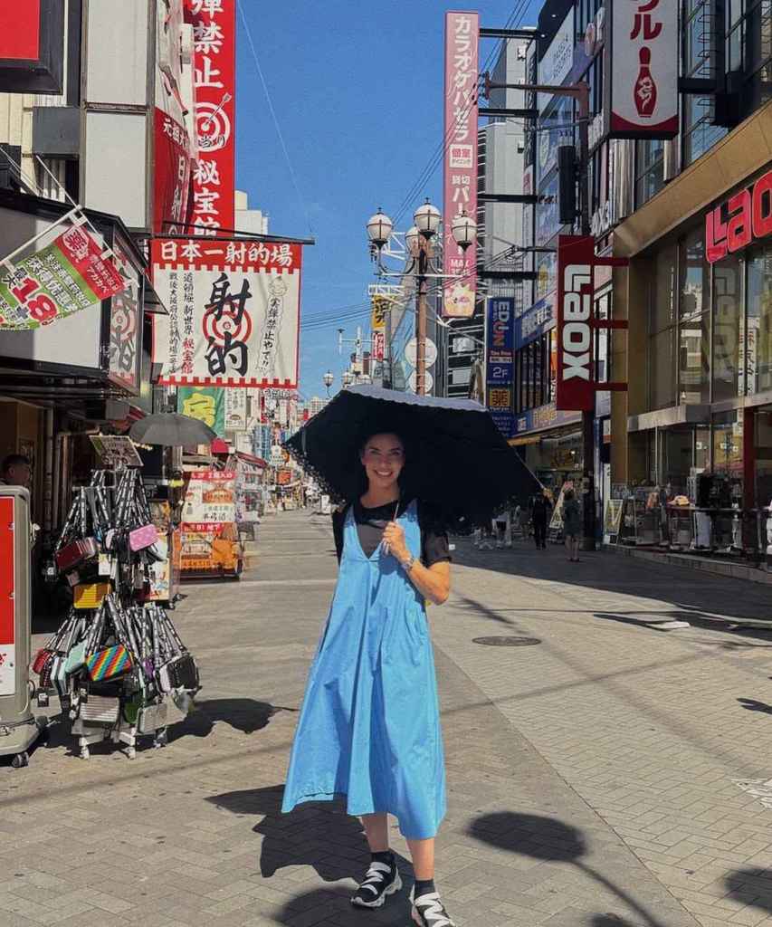 Pilar Rubio durante su viaje a Japón 