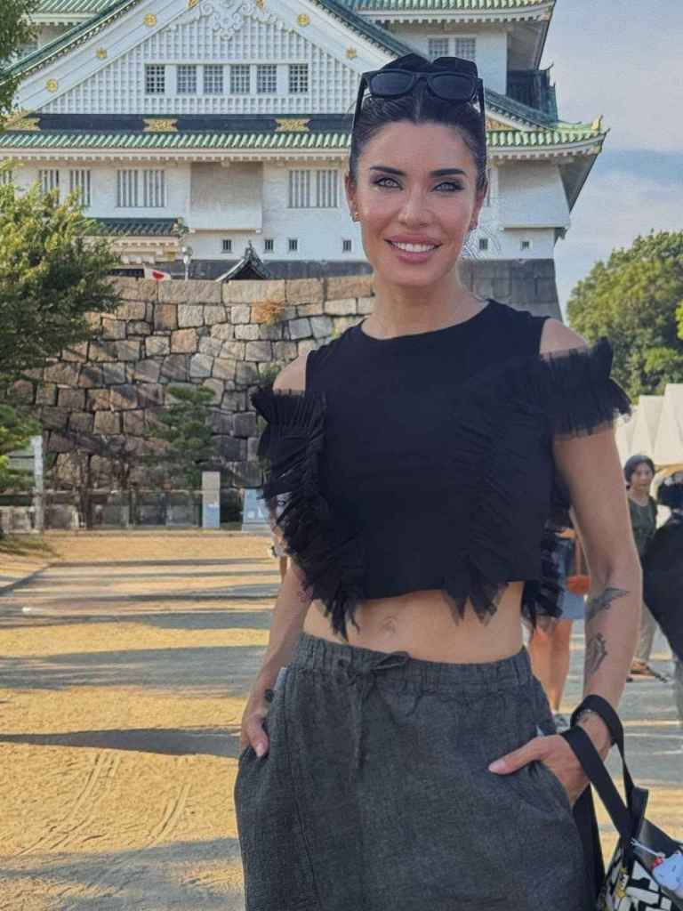 Pilar Rubio durante su viaje a Japón